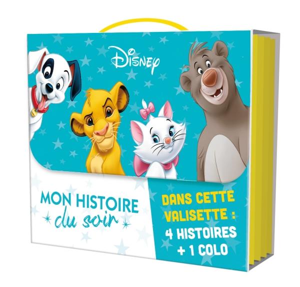 Coffret Disney. Coffret avec 5 volumes : Les aristochats ; Le livre de la jungle ; Le roi lion ; 101