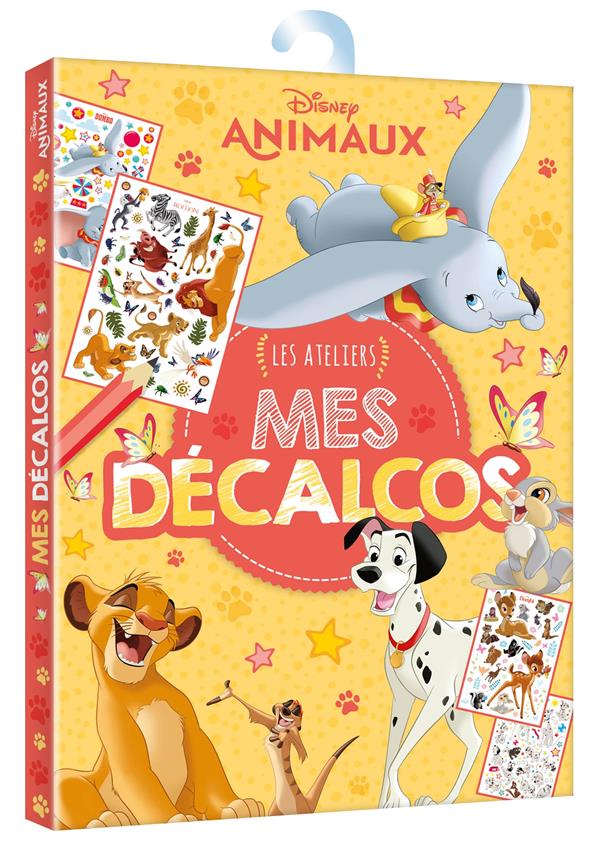 Mes décalcos Disney animaux. Les ateliers