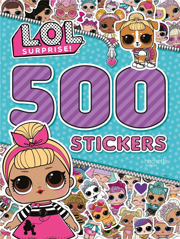 500 stickers L.O.L. surprise !