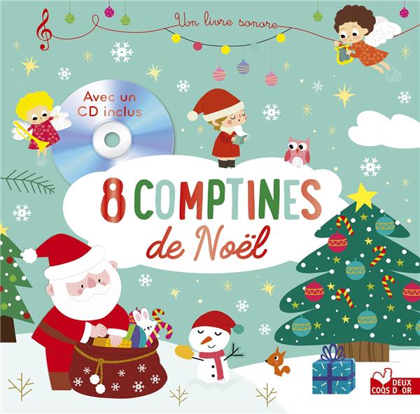8 comptines de Noël. Avec 1 CD audio