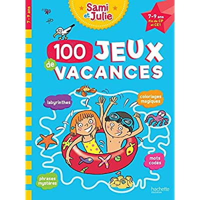100 jeux de vacances Sami et Julie