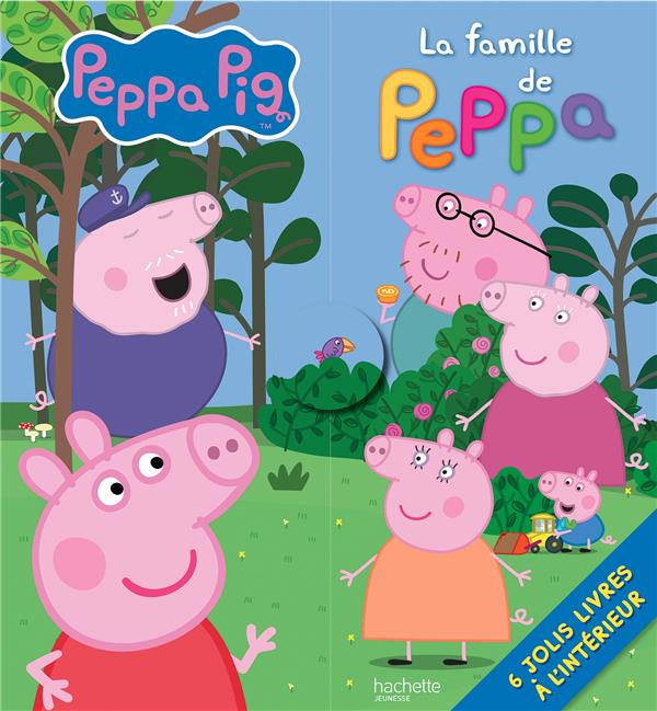 La famille de Peppa. Contient 6 albums