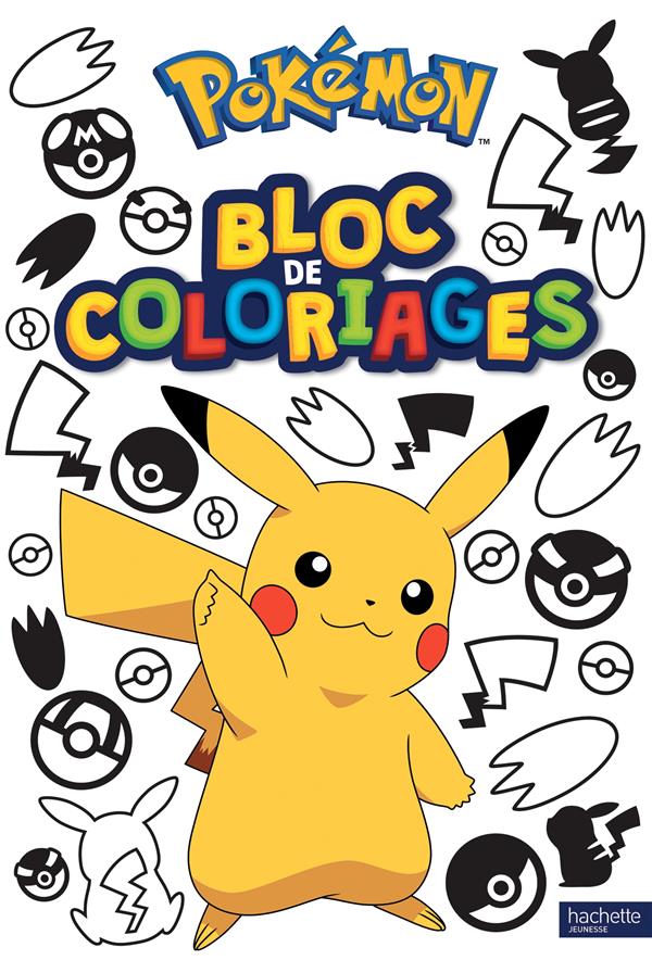Bloc de coloriages Pokémon
