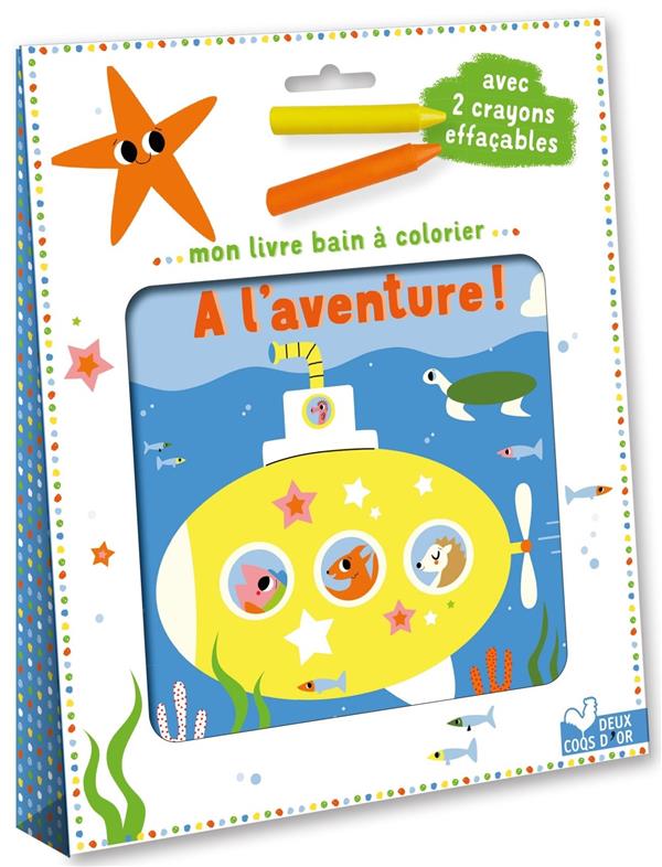 A l'aventure ! Avec 2 crayons effaçables