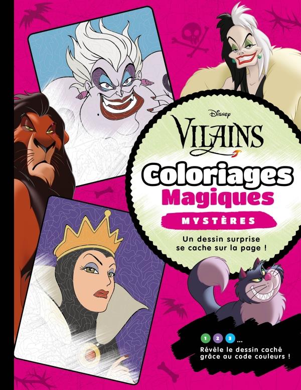 Vilains. Coloriages Magiques Mystères