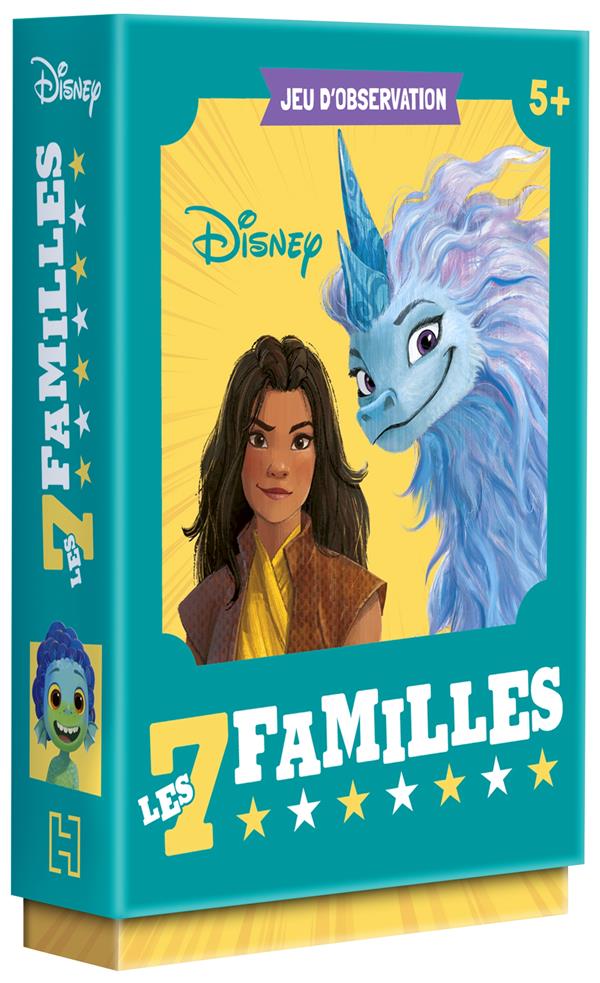 DISNEY - JEU DE CARTES - 7 FAMILLES