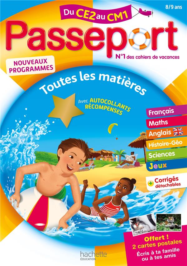 Passeport Toutes les matières du CE2 au CM1