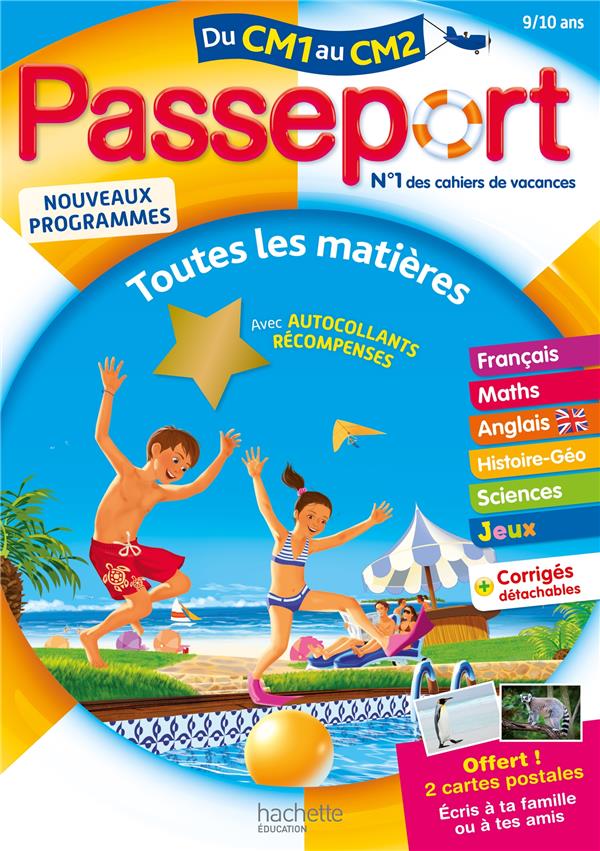 Passeport Toutes les matières du CM1 au CM2
