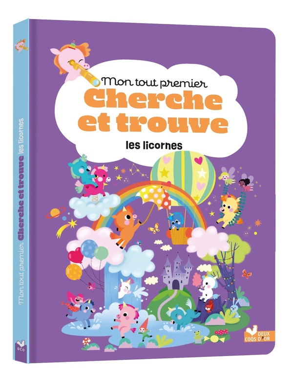 Mon tout premier cherche et trouve : Les licornes
