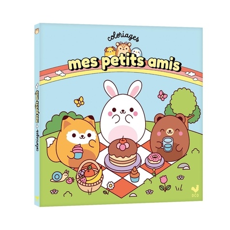 Coloriages mes petits amis. Si bien ensemble !