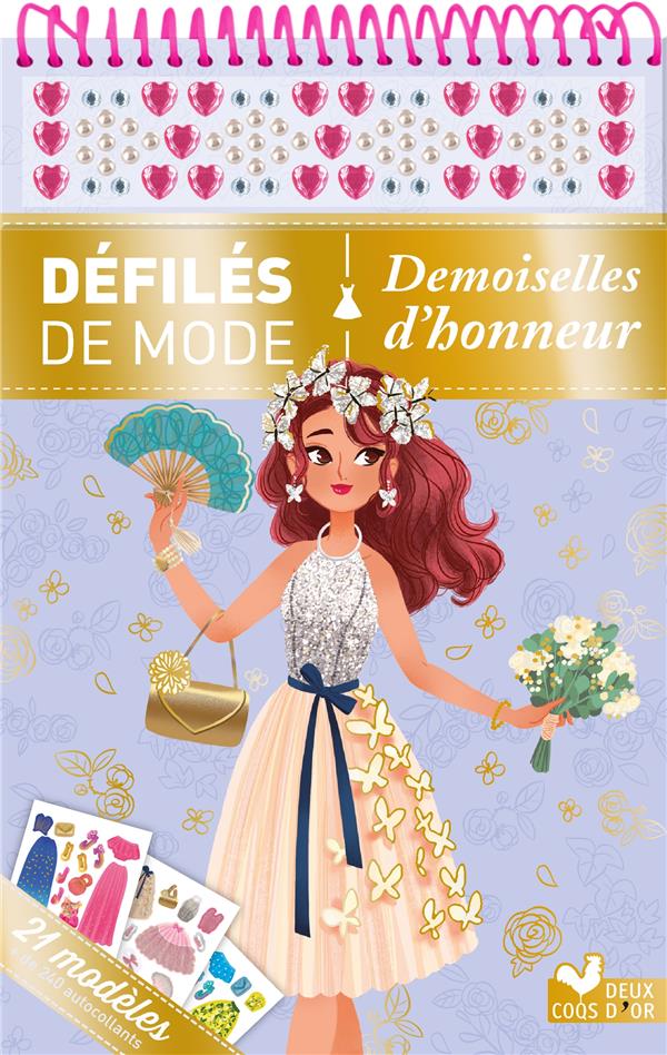 Demoiselles d'honneur. 21 modèles, de 240 autocollants
