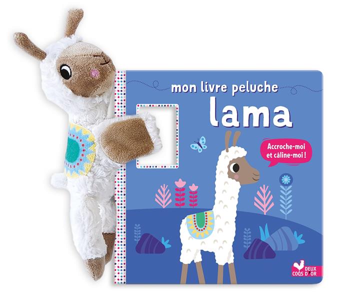 Mon livre peluche lama. Avec une peluche
