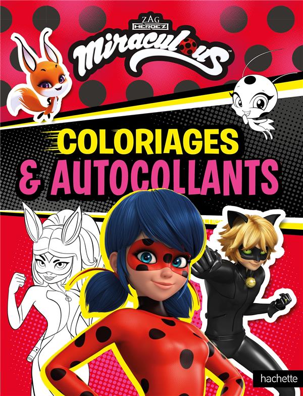 Coloriages et autocollants Miraculous