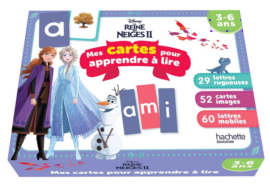DISNEY - LA REINE DES NEIGES 2 - MES CARTES POUR APPRENDRE A COMPTER