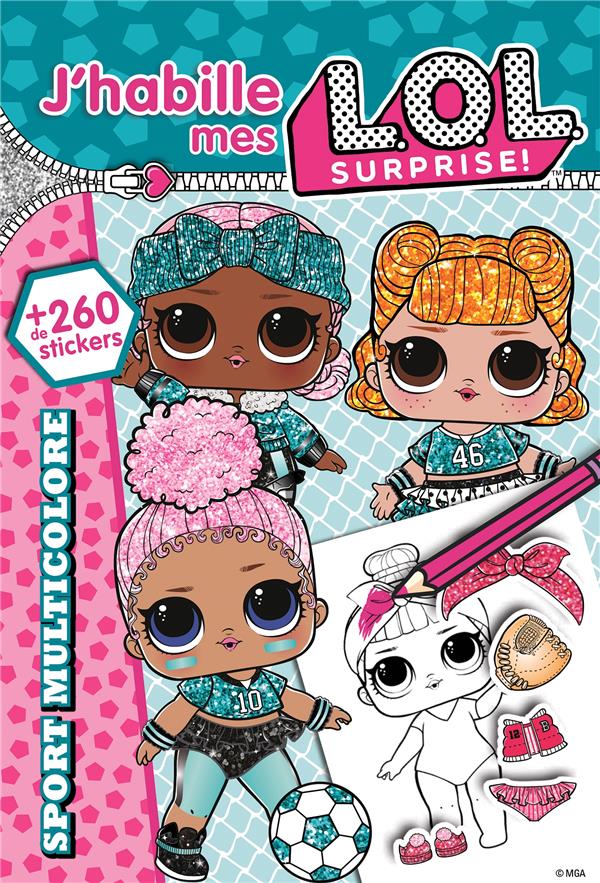 Sport multicolore. Avec de 260 stickers