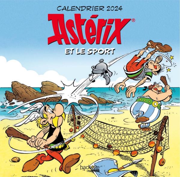 Calendrier 2024 : Astérix et le sport