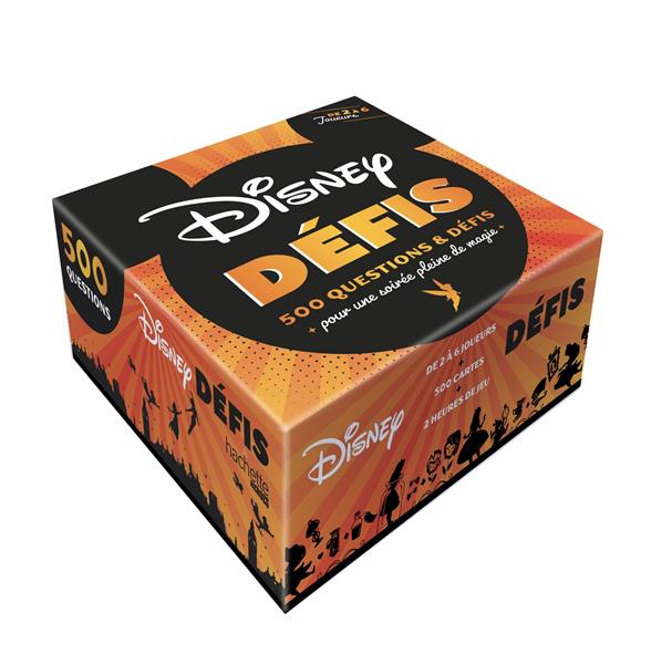 Disney défis. 500 questions & défis pour une soirée pleine de magie. Avec 2 dés, 20 cartes spéciales