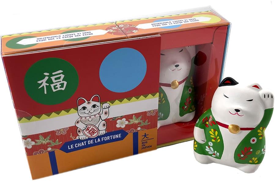 Le chat de la fortune. Avec le mythique Maneki Neko