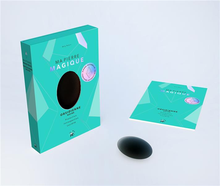 Ma Pierre Magique Obsidienne Noire. Protection, ancrage, lucidité