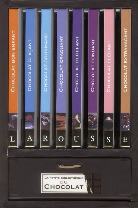 La petite bibliothèque du chocolat. Coffret 8 volumes