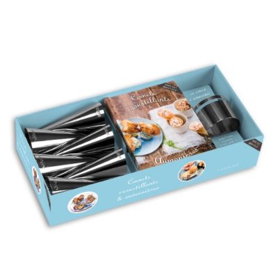 Coffret Cornets croustillants et aumonières. Spécial apéritif