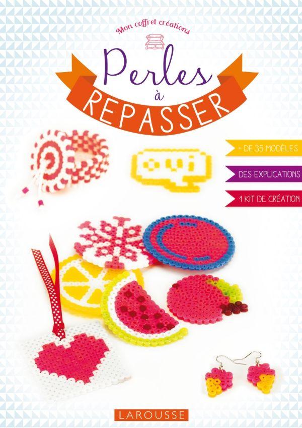 Mon coffret créations Perles à repasser. Contient : 2 plaques de picots, 800 perles, 1 chaîne en mét