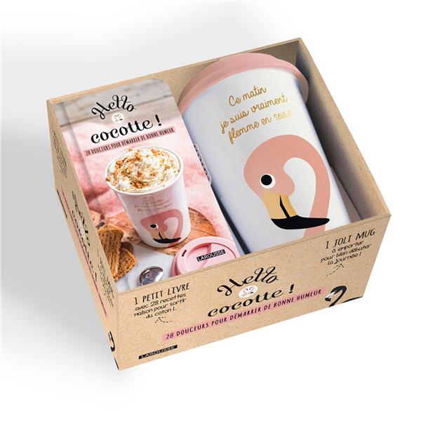 Hello cocotte ! 28 douceurs pour démarrer de bonne humeur. Avec 1 joli mug