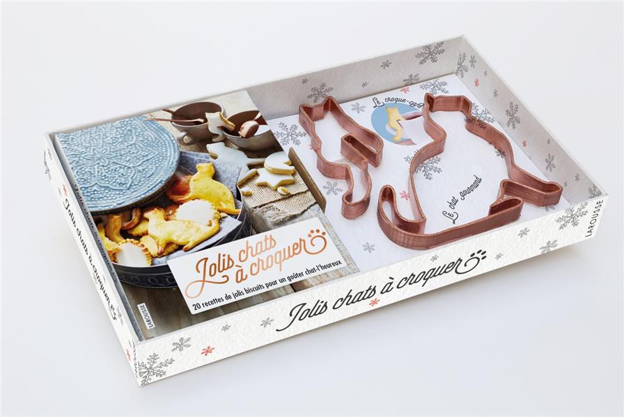 Jolis chats à croquer. 20 recettes de jolis biscuits pour un goûter chat-l'heureux