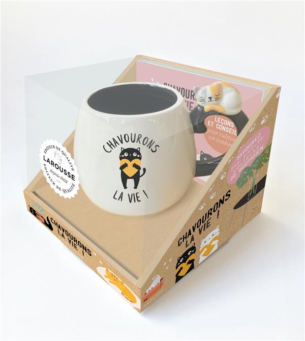 Chavourons la vie ! Leçons et conseils pour cultiver son bonheur. Avec 1 mug