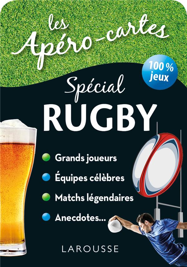 Les apéro-cartes spécial rugby