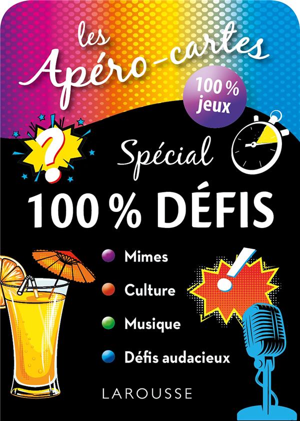 Les apéro-cartes spécial 100% défis