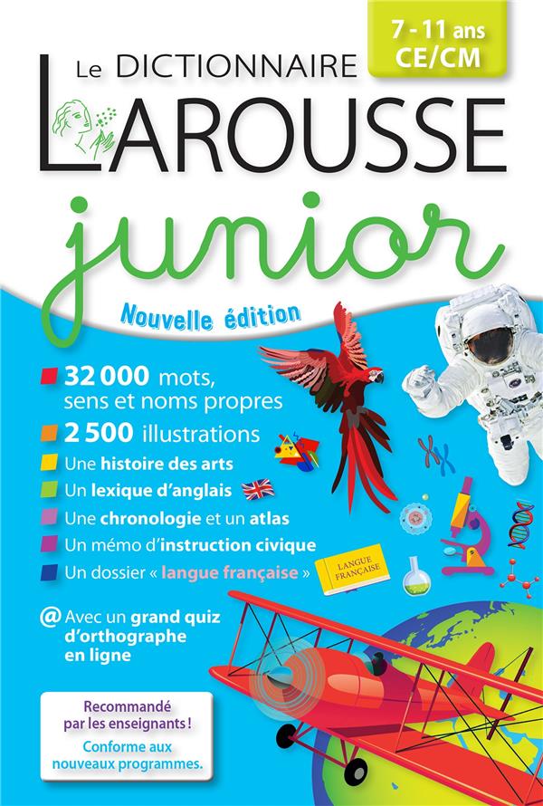 Le dictionnaire Larousse junior CE/CM