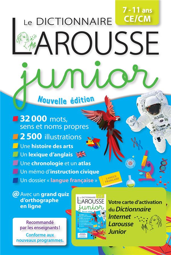 Le dictionnaire Larousse junior CE/CM