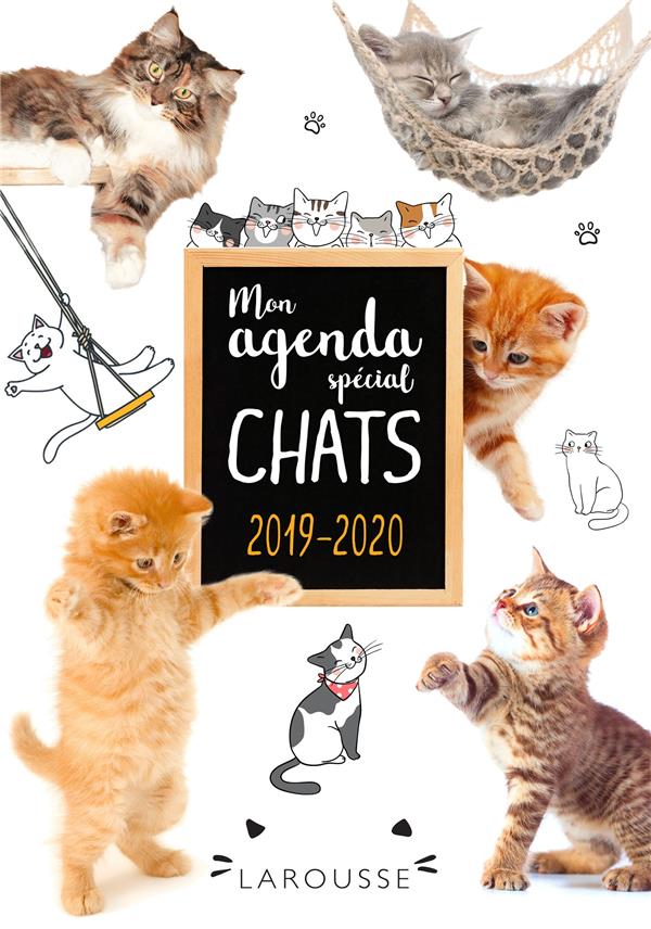 Mon agenda spécial chats. Edition 2019-2020