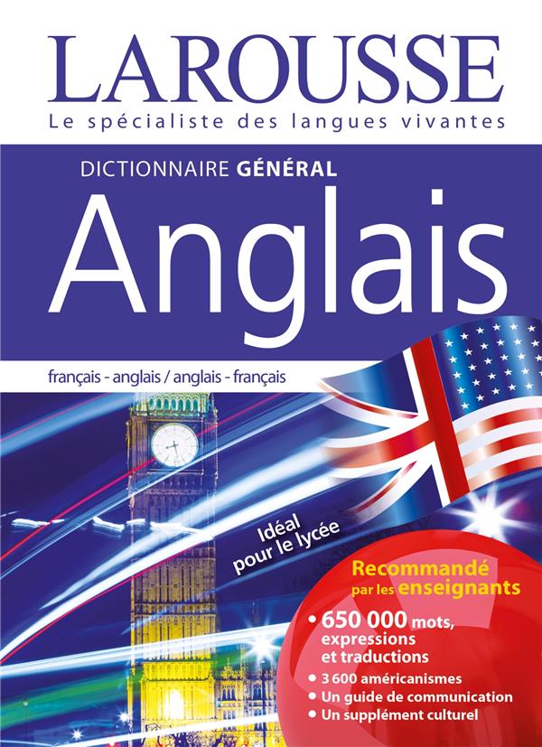 Dictionnaire général français-anglais, anglais-français