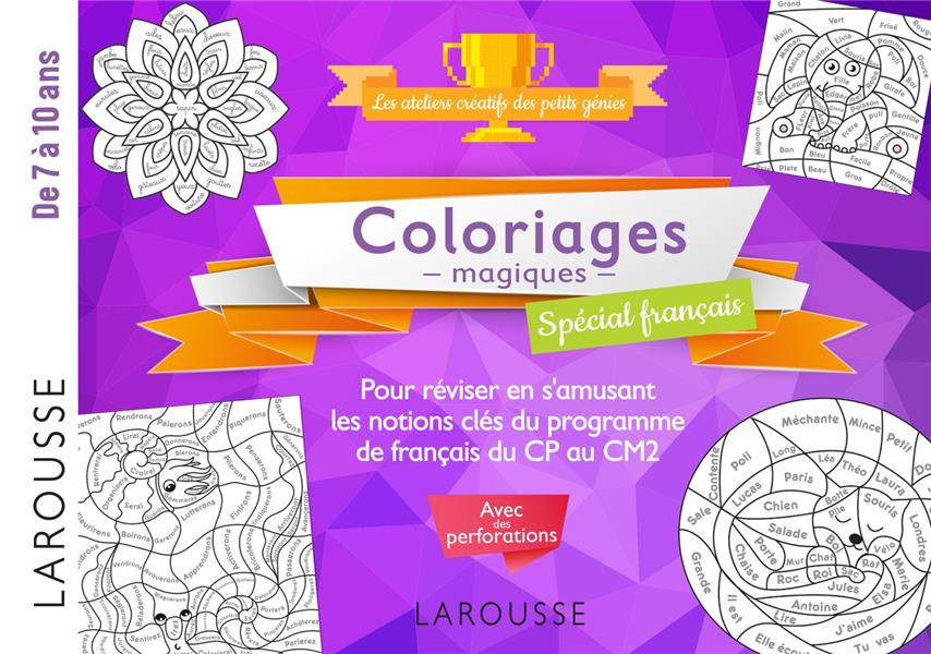 Coloriages magiques spécial français