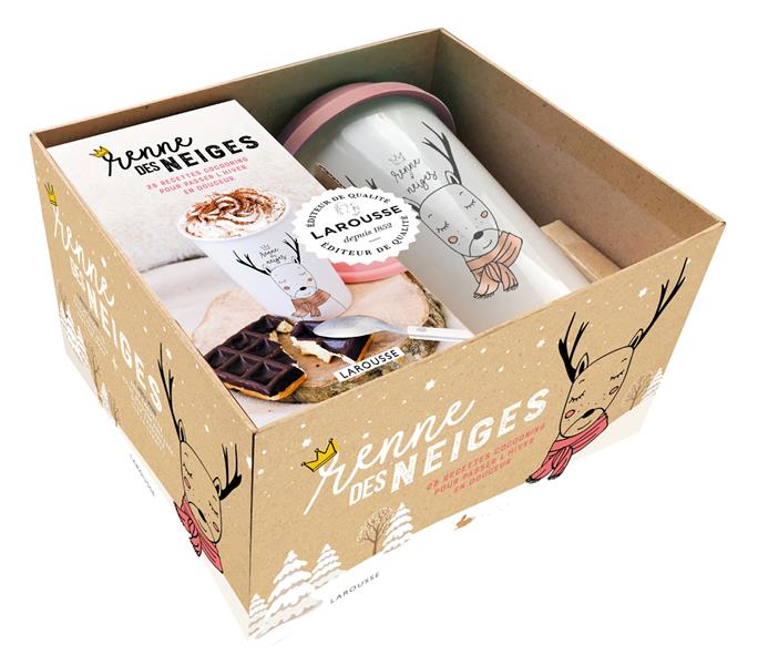 Renne des Neiges. 28 recettes cocooning pour passer l'hiver en douceur - Avec un mug en céramique et