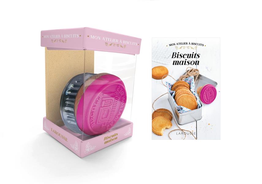 Mon atelier à biscuits, biscuits maison. Avec 1 emporte-pièce, 1 tampon