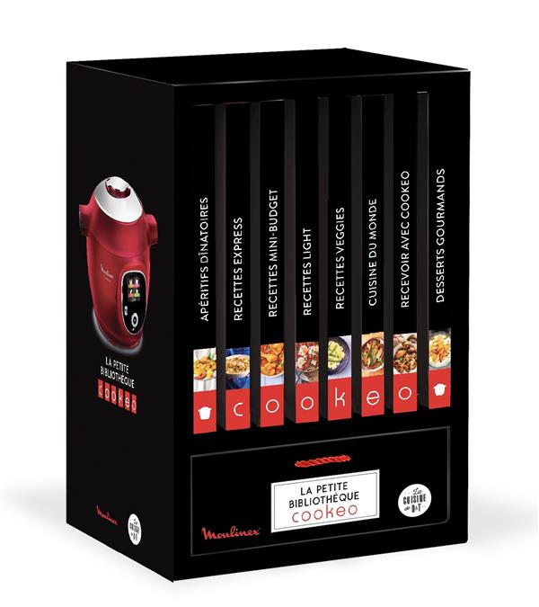 La petite bibliothèque Cookeo. Coffret en 8 volumes : Apéritifs dînatoires ; Recettes express ; Rece
