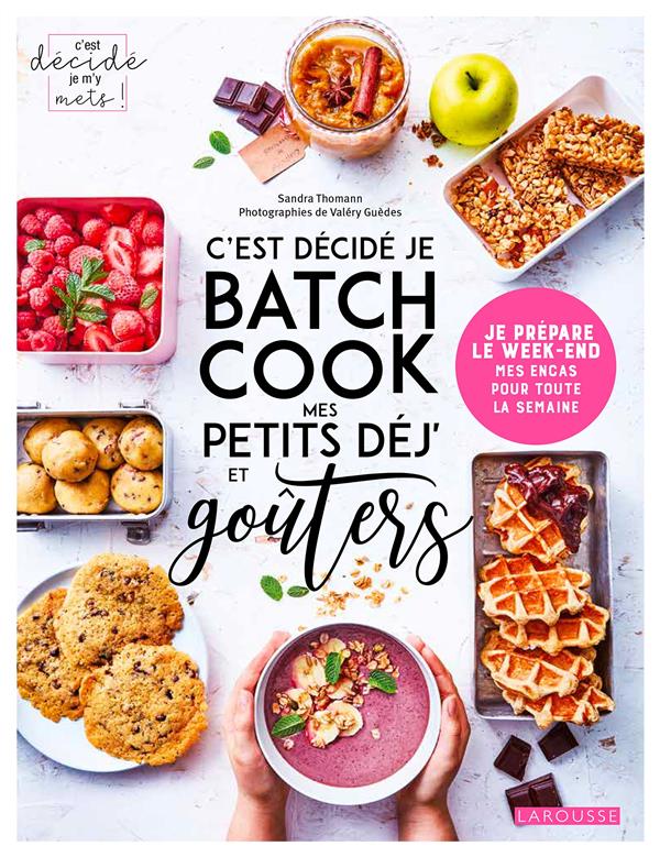 C'est décidé je batch cook mes petits déj' et goûters. Je prépare le week-end. Mes encas pour toute