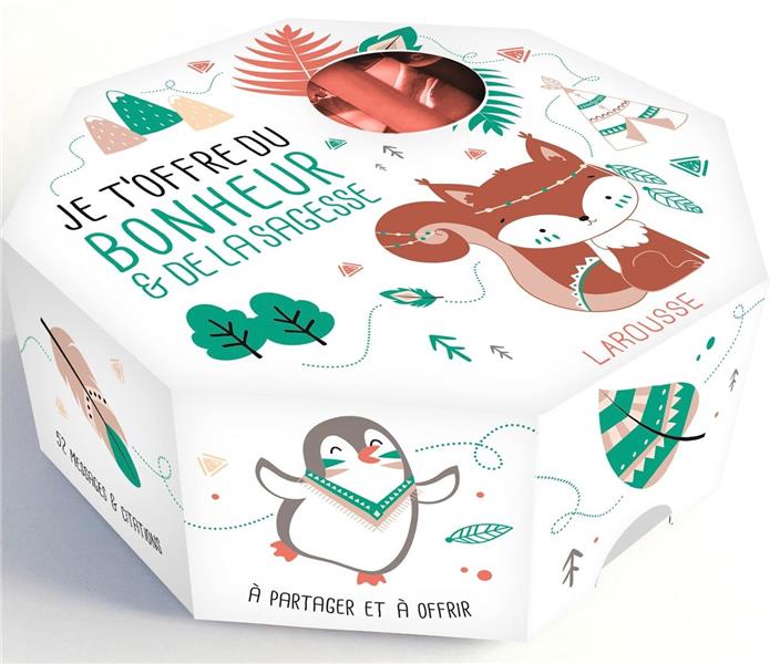 Je t'offre du bonheur et de la sagesse