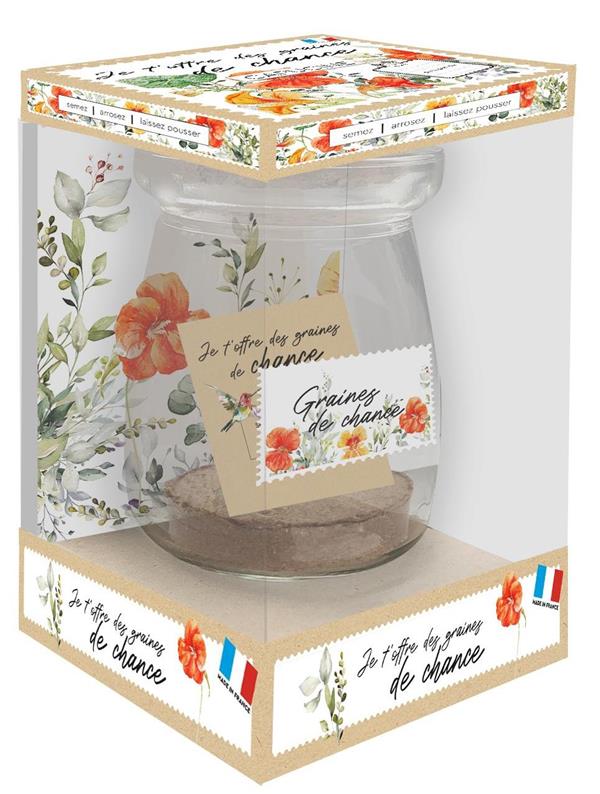 Je t'offre des graines de chance capucine