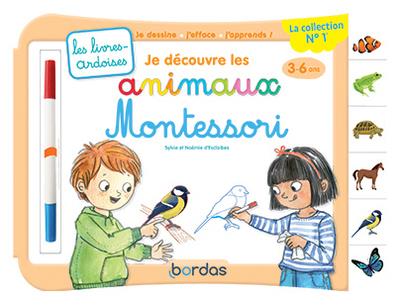 Je découvre les animaux Montessori. Avec un feutre effaçable 2 couleurs