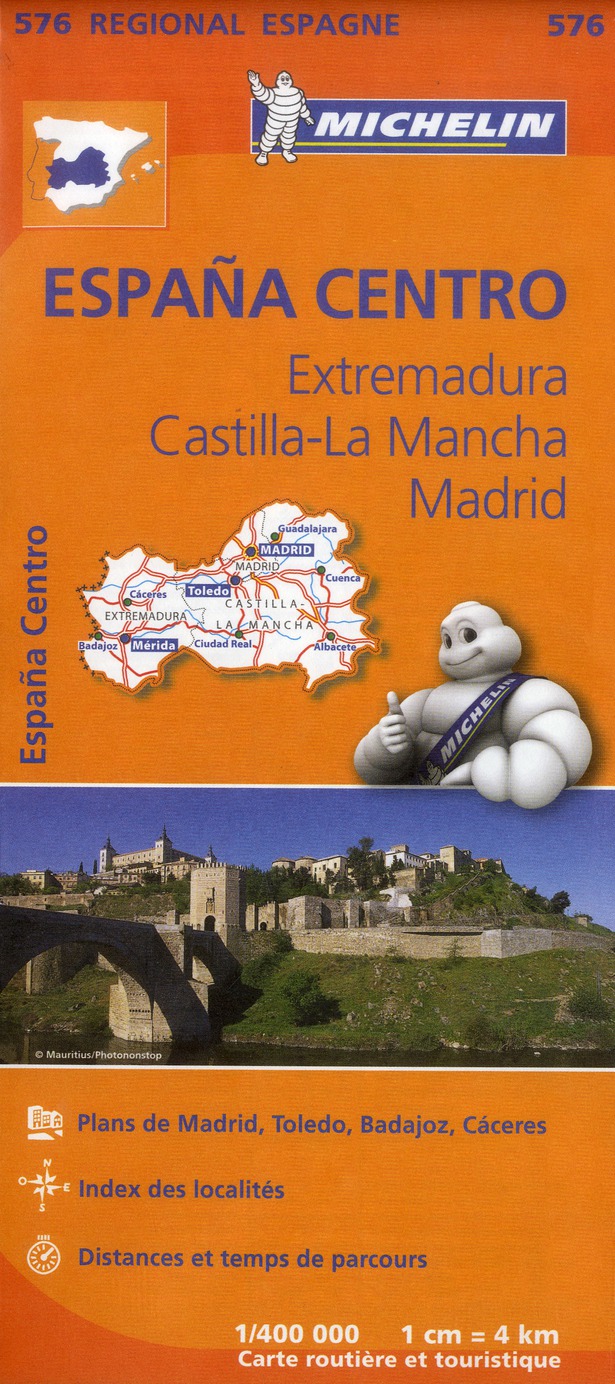 EXTREMADURA , MADRID , CASTILLA MANCHA 11576 CARTE