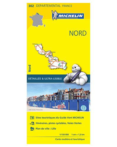 NORD 11302 CARTE ' LOCAL ' ( FRANCE ) MICHELIN KAA