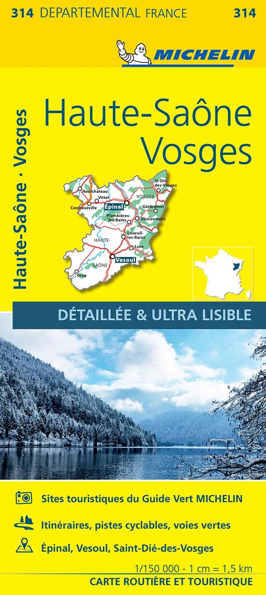 HAUTE - SAONE / VOSGES 11314 CARTE ' LOCAL ' ( FRA