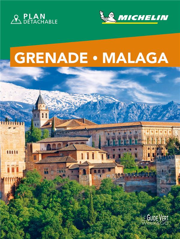 Grenade, Malaga. Edition 2021. Avec 1 Plan détachable