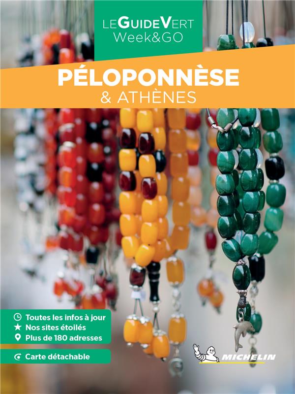 Péloponnèse et Athènes. Edition 2023. Avec 1 Plan détachable
