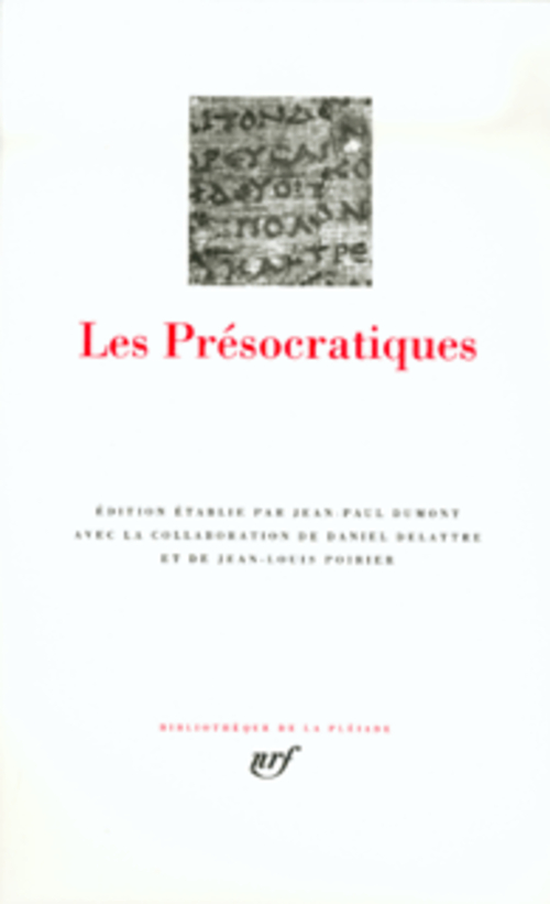 Les Présocratiques