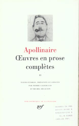 Oeuvres en prose complètes. Tome 2